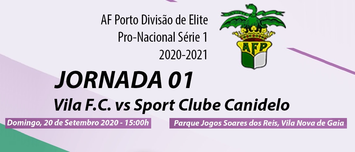Seniores: Vila FC vs. SC Canidelo
