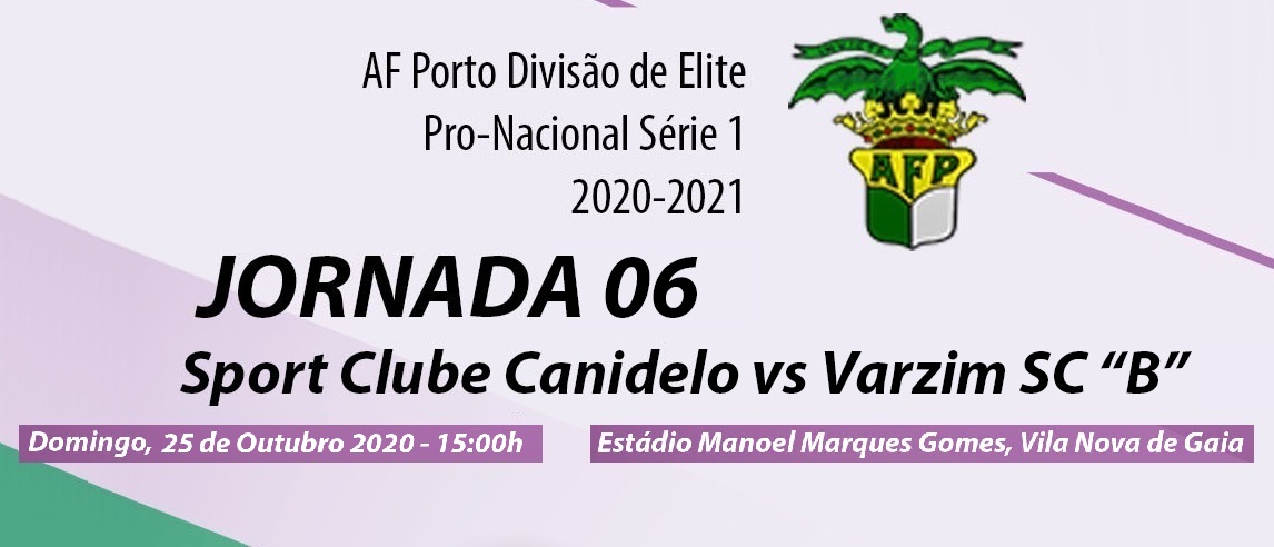 Seniores: SC Canidelo vs. Varzim SC B