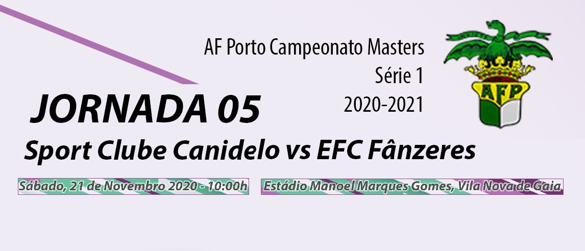 Masters: SC Canidelo vs. EFC Fânzeres