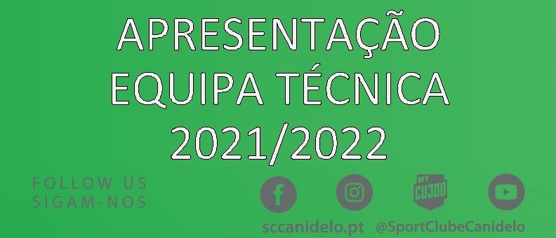 Apresentação Equipa Técnica 2021/22