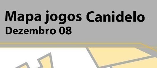 Mapa Jogos Canidelo – 8 de Dezembro